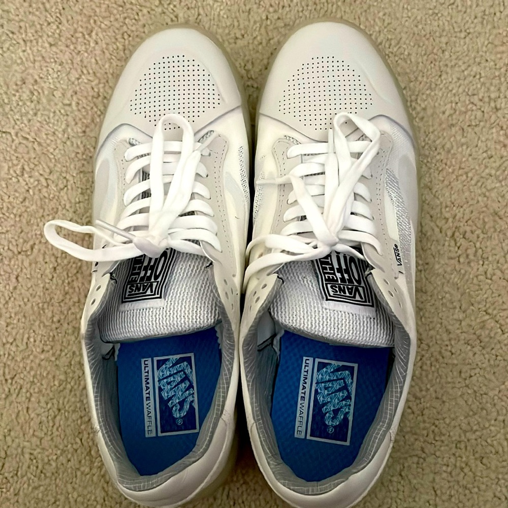 Vans sneakers, men size 10, wore once. EUC